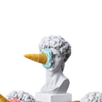 Estátua Sorvete David Creme de Napolitano - Utililar