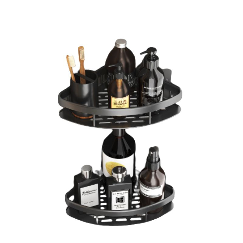 Prateleira Organizadora Minimalista - Preto