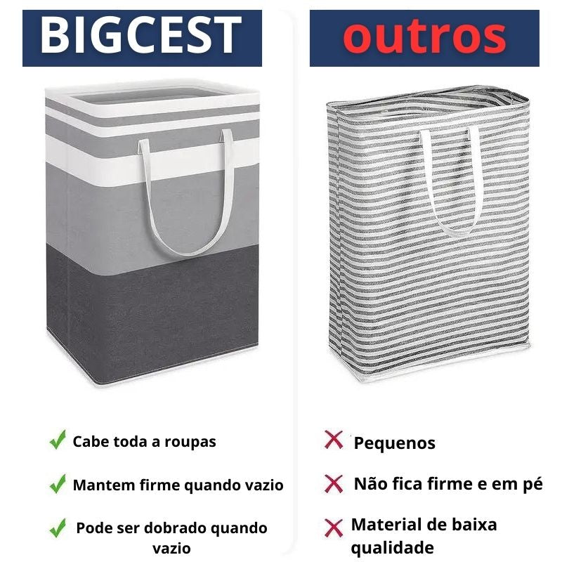 Cesto Para Roupas Sujas - BigCest Utililar