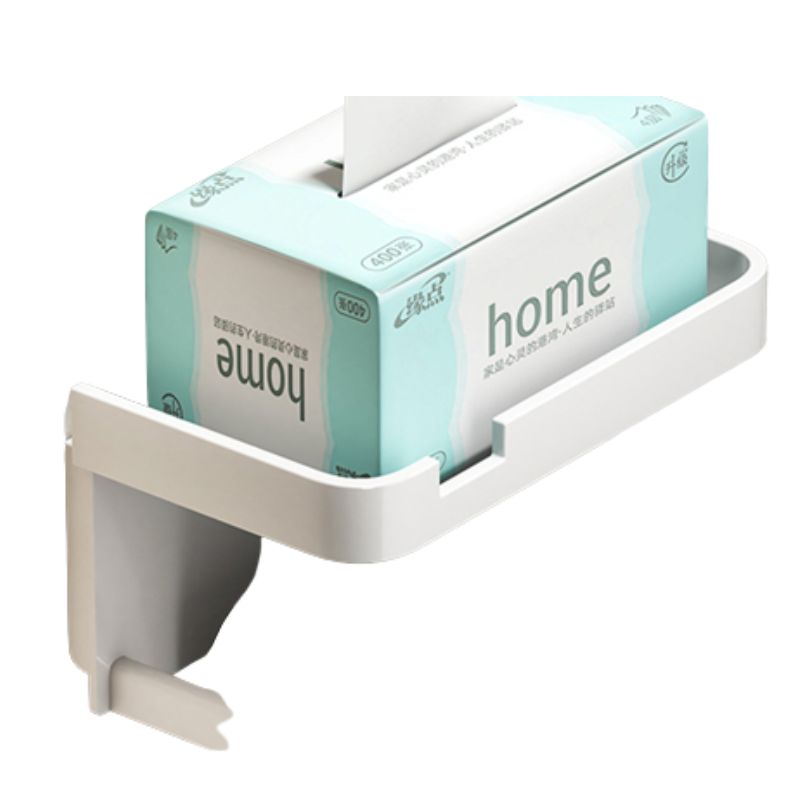 Suporte Moderno de Utensílios e Papel Higiênico - Branco