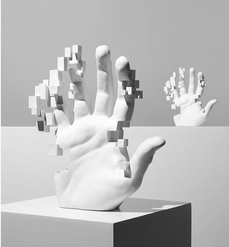 Estátua Decorativa Mão Artística - Utililar