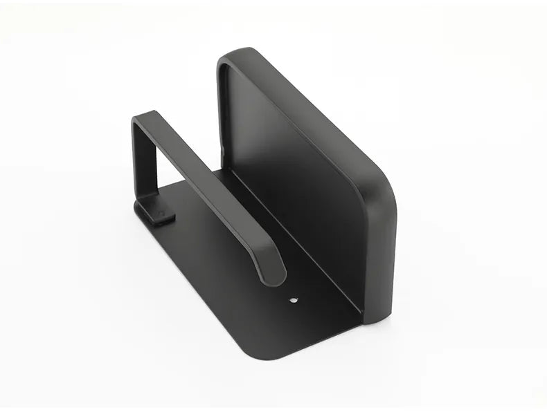 Suporte Moderno de Utensílios e Papel Higiênico - Preto