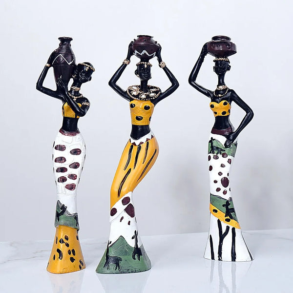 Escultura Cultura Mulher Africana
