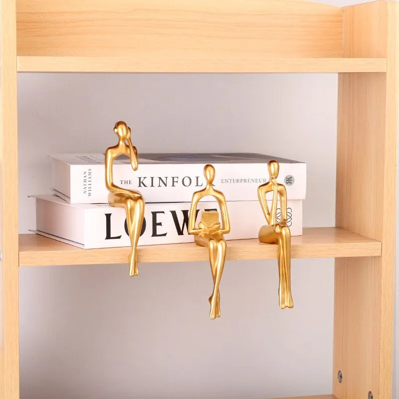 Estátua Decorativa Pensador 