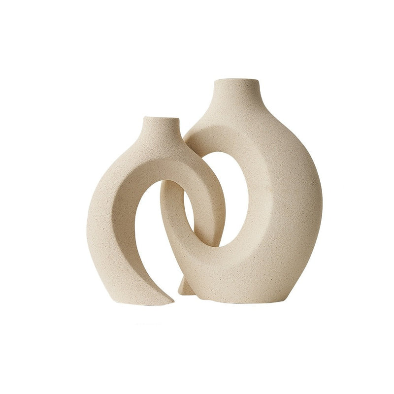 Vasos Decorativos Roma Bege - Utililar