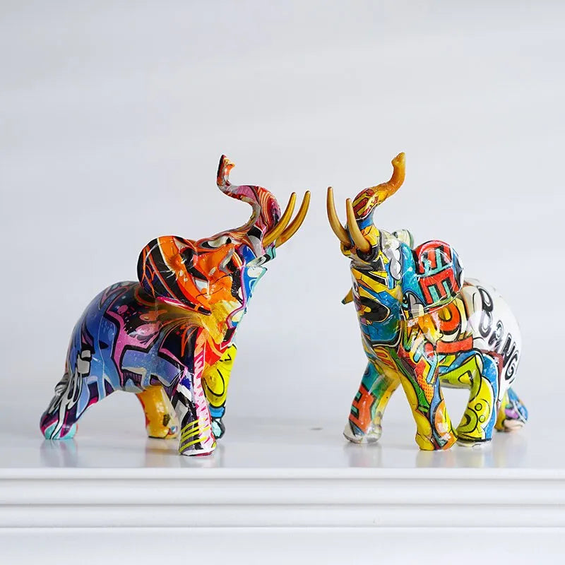 Escultura Decorativa Elefante