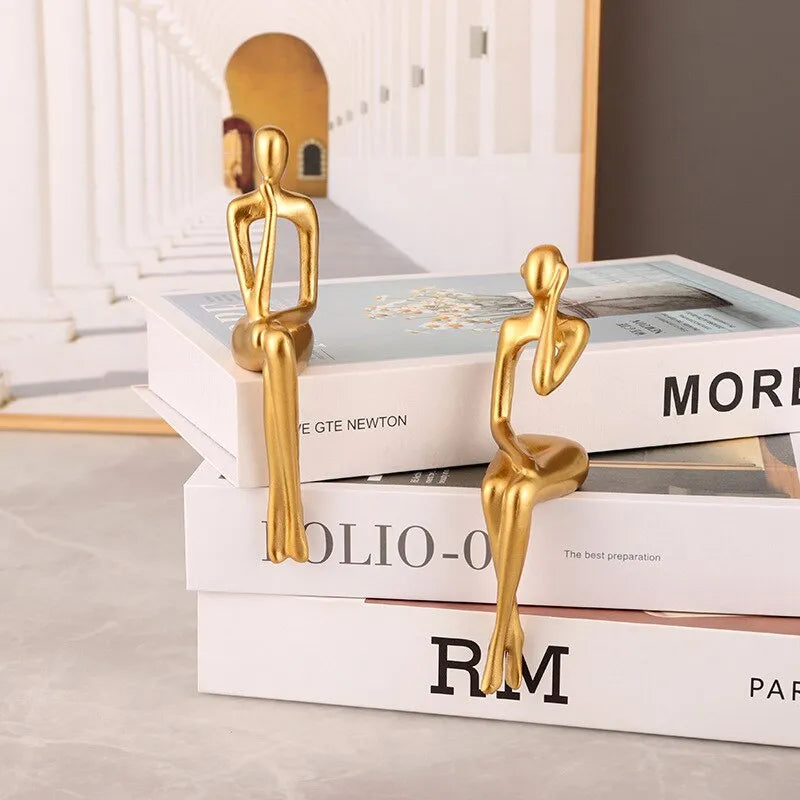 Estátua Decorativa Pensador 