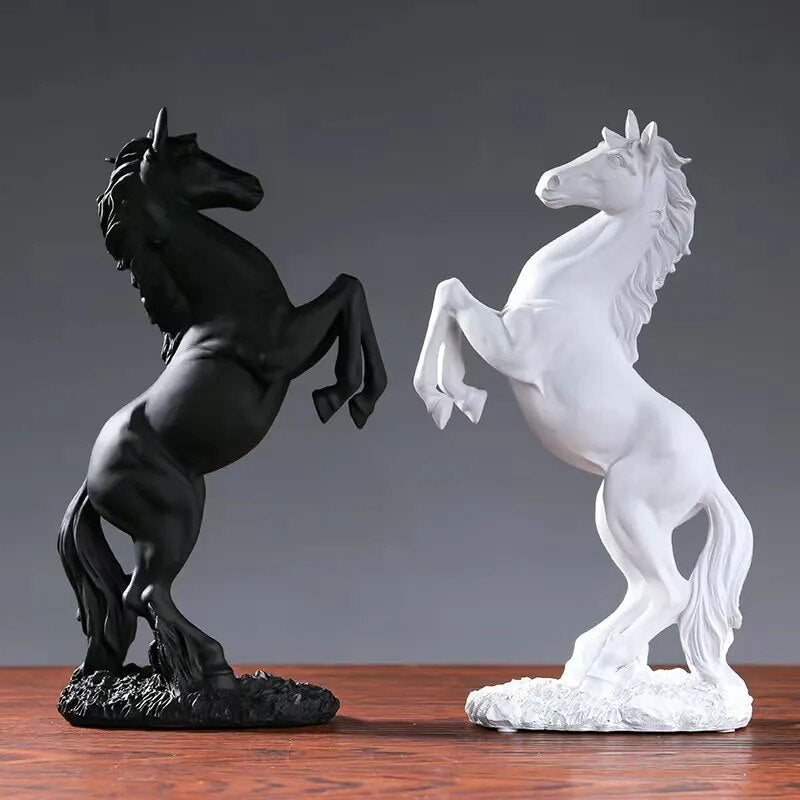 Escultura Decorativa Cavalo 