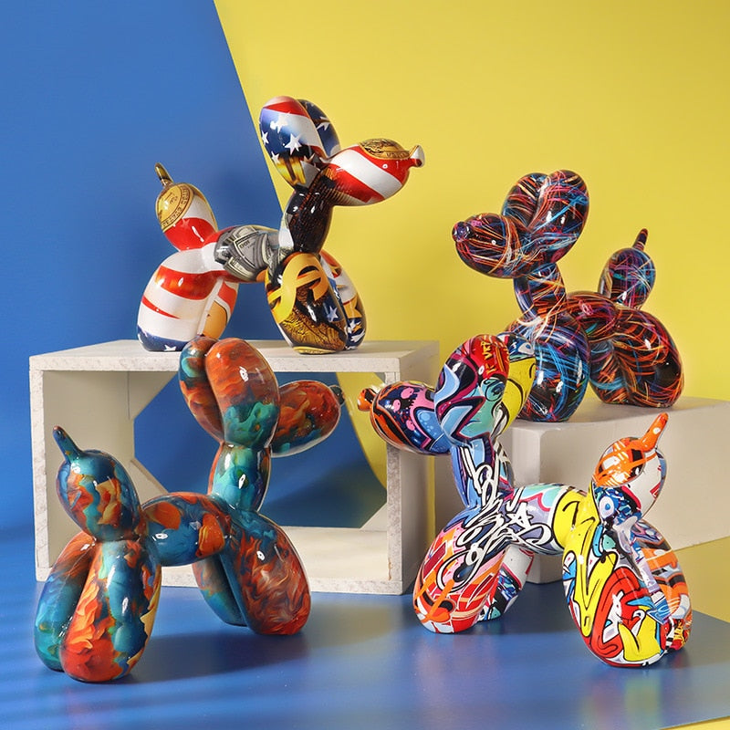 Escultura Decorativa Cachorro Balão - Utililar