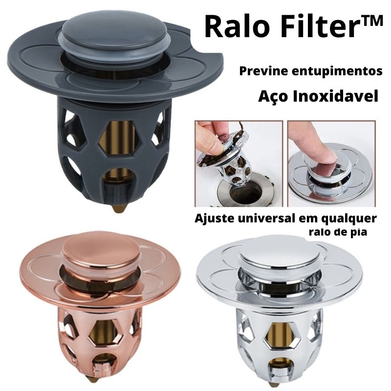Ralo Filter - Filtro Potente de Ralo