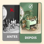 Organizador e Porta Maquiagem em Acrílico Utililar