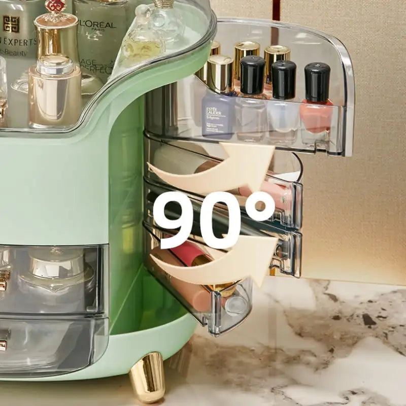 Organizador e Porta Maquiagem em Acrílico Utililar